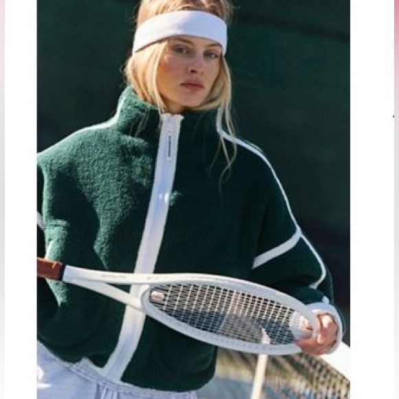 FP Movement by Free People Jackets & Blazers - FP Movement Mountain High Fleece Evergreen Jacket